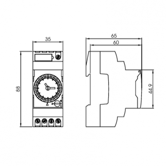 Orbis DUO QRD Taster mit 2 Modulen OB292032