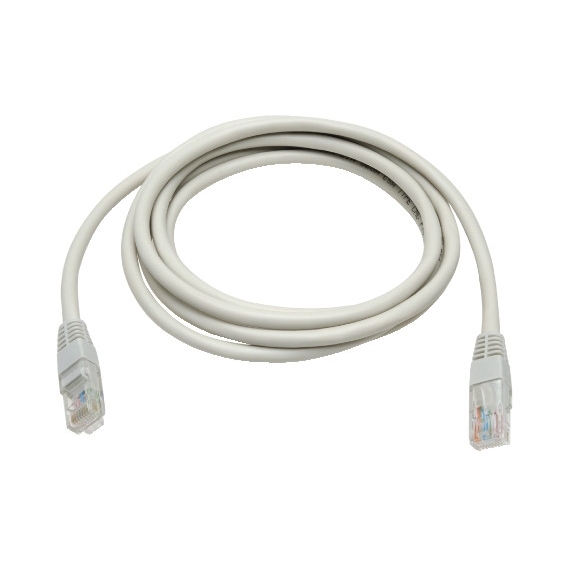 Kabel Item UTP6 3 Meter RJ45 8/8 ungeschirmt Grau 60203