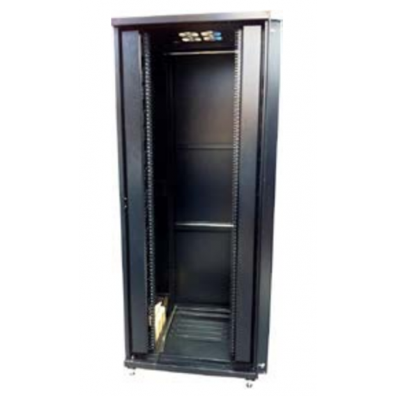 Kleiderschrank aus dem boden Rack Orca 42 Einheiten 800X800 farbe Schwarz 572700-42N