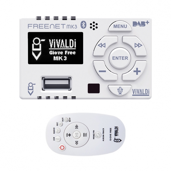 Vivaldi Giove Gerät HIFI 25+25W RS48 FREENETMK3.W