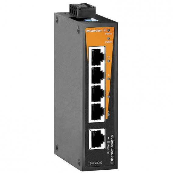 Weidmüller Netzwerk-Switch 5 RJ45 Ports 1240840000