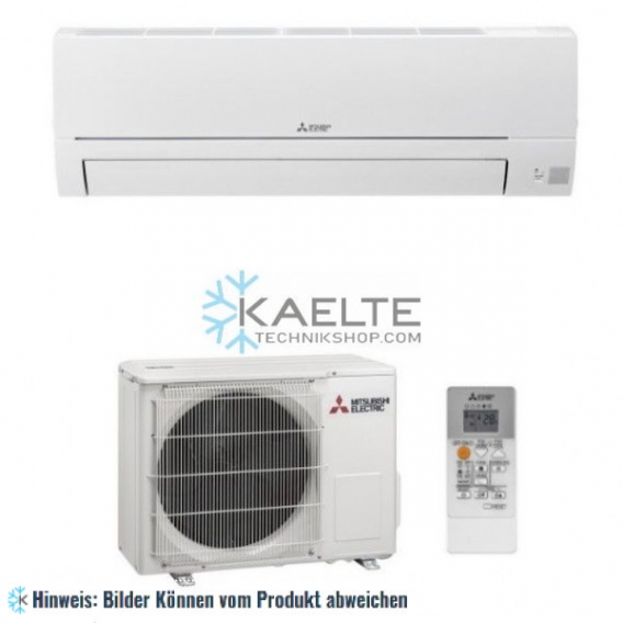 Klimaanlage Mitsubishi MSZ-HR35VF/MUZ-HR35VF, Wandgerät + Außengerät, 3,4/3,6 kW, R32 ohne Wifi