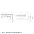 Verdampfer ECO EVS-131ED, 1.01 kW, 520 m3/h, Lüfter 2x200 mm, el. Abtauung