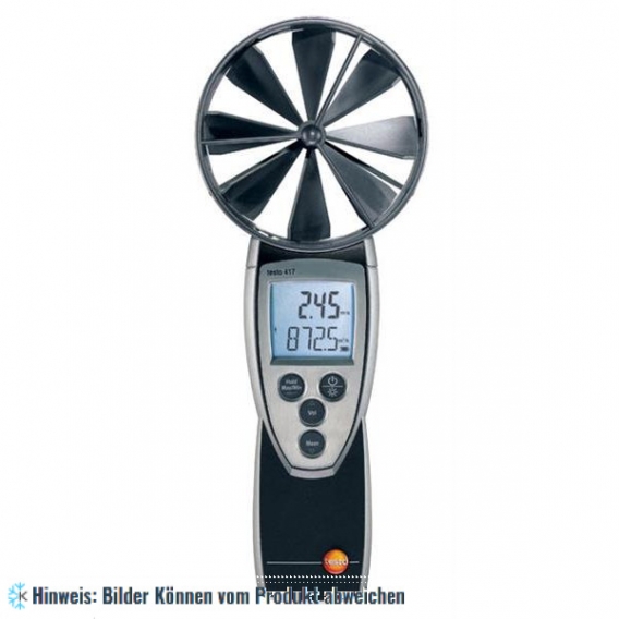 testo 417 Flügelrad-Anemometer mit 100 mm Flügelrad