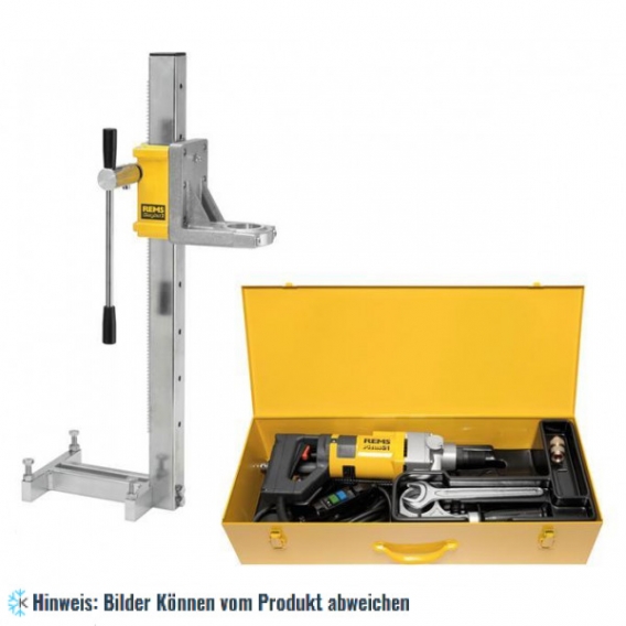 REMS Elektrische Diamant-Kernbohrmaschine für Kernbohrungen in Beton PICUS S1 SET SIMPLEX 2