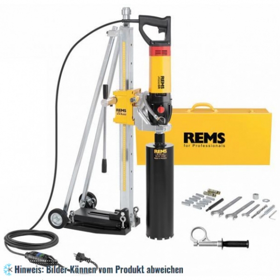 REMS Elektrische Diamant-Kernbohrmaschine mit Speed-Regulation PICUS SR SET TITAN