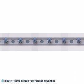 Montageprofil mit Haken - L 2890 mm Streifen 190x2 mm / 40%-80% Überlappung