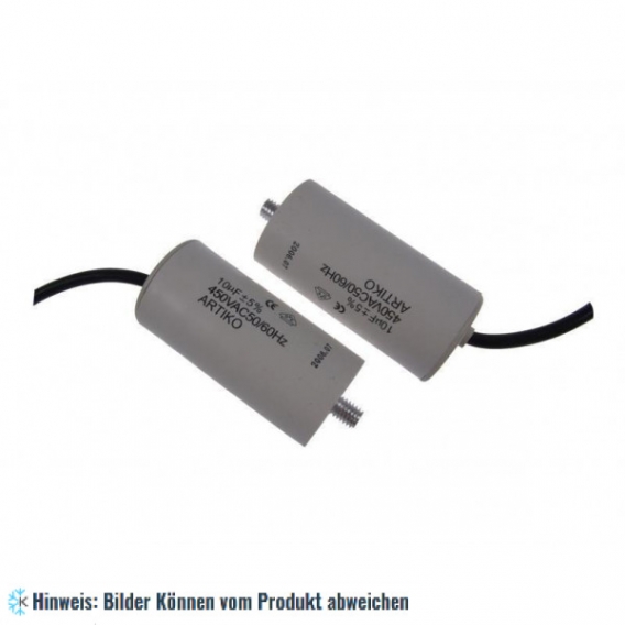 Kondensator SC1161, 8 uF, 450-500 V (Kabel + Schraube)