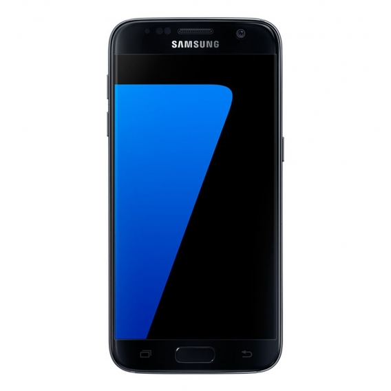 Samsung Handy Galaxy S7 12,9cm (5,1 Zoll) G930F, 4GB RAM, 32GB Speicher, Farbe: Black Onyx