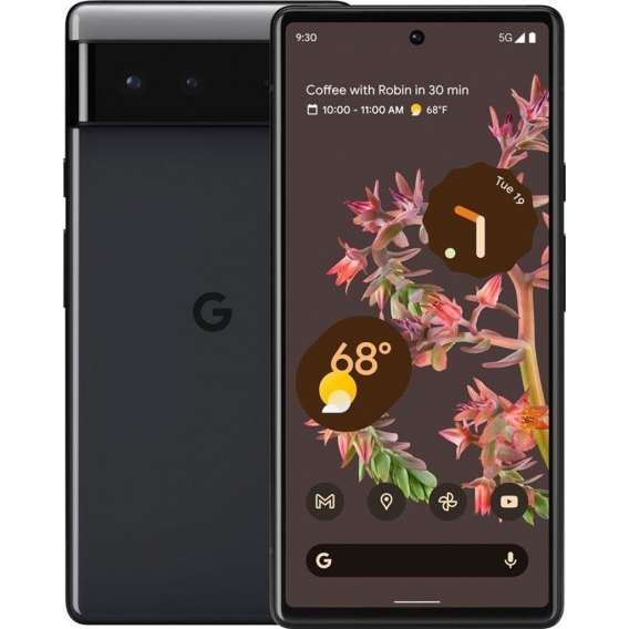 Google pixel 6 schwarz 128GB 5G 6,4 Zoll Android Smartphone Dual-Sim 8GB RAM