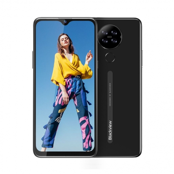 Blackview A80 Smartphone ohne Vertrag 4G, Android 10 Go 15,7cm (6,21 Zoll) HD+ Display, 13MP-Quad-Kamera, 4200mAh Batterie 2GB/1