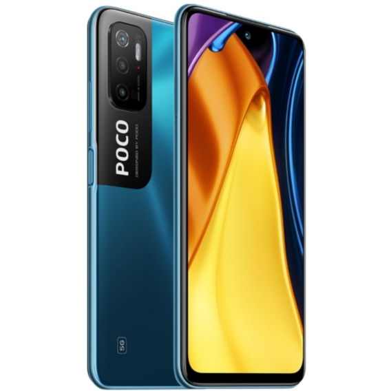 Xiaomi Poco M3 Pro 5G Handy - Smartphone 64GB, 4GB RAM, Dual SIM, Cool Blue