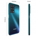 CUBOT X30 Smartphone 15,71 cm (6,4 Zoll), 8+256 GB interner Speicher, Android 10, Fünf Kameras, Dual SIM, NFC, Face ID, 1080P Di