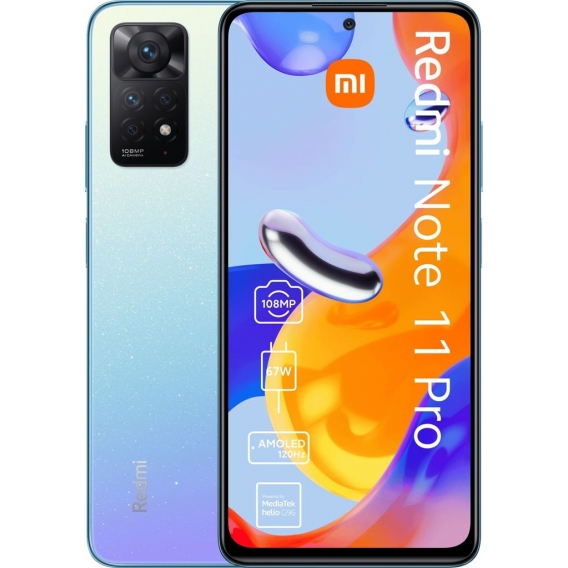 Xiaomi Redmi Note 11 Pro 128 GB / 6 GB - Smartphone - star blue