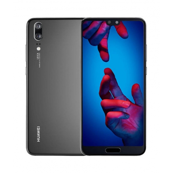 Huawei Handy P20 128 GB, Dual SIM, Farbe: Schwarz