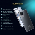 CUBOT X50 Smartphone Ohne Vertrag Android 11 Handy, 6,67 Zoll FHD+ Display, 8GB RAM + 128GB ROM, 4500mAh Akku, 32MP + 64MP Quad 