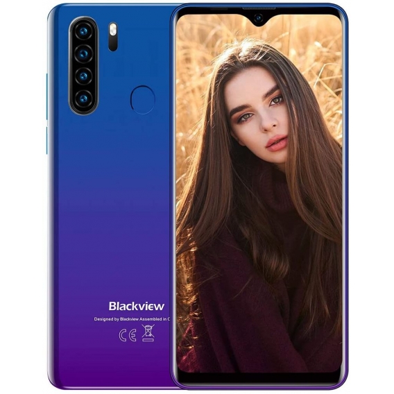 Blackview A80 Pro Smartphone ohne Vertrag, 4G LTE 6,49 Zoll Smartphone, 4GB RAM+64GB ROM, 4680mAh Akku, 13MP+8MP Kamera, Dual SI