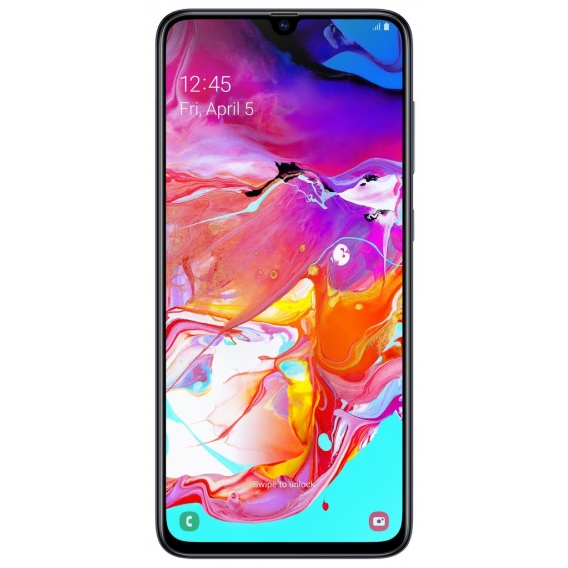 Samsung Smartphone Galaxy A70 A705F, 128GB, LTE/4G, Android, 6GB RAM, schwarz