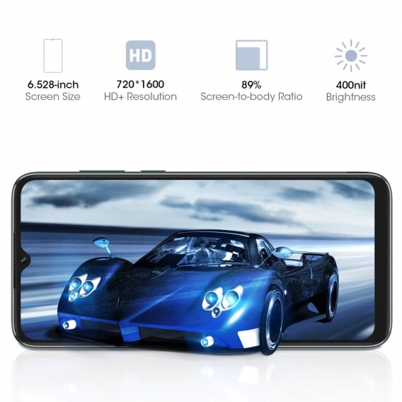 Blackview A55 Smartphone Ohne Vertrag  4G Android 11 Handy mit 6.5 Zoll HD+ Dot Drop Display und 4780mAh Akku, 2.0 GHz Processor