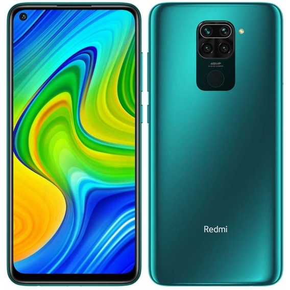 Xiaomi Redmi Note 9 4GB128GB Forest Green 48MP Quad Kamera Hotshot 6.53”FHD + DotDisplay 5020 mAh Smartphone