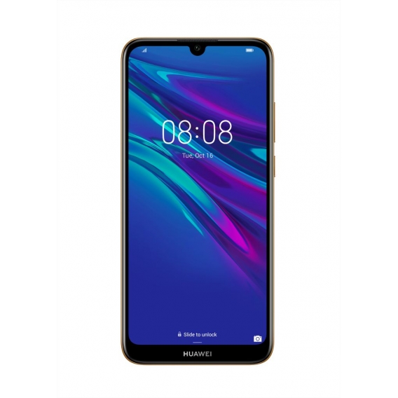 Huawei Y6 2019 15,5cm (6 Zoll), Dual-SIM, 2GB RAM, 32GB Speicher, Farbe: Braun