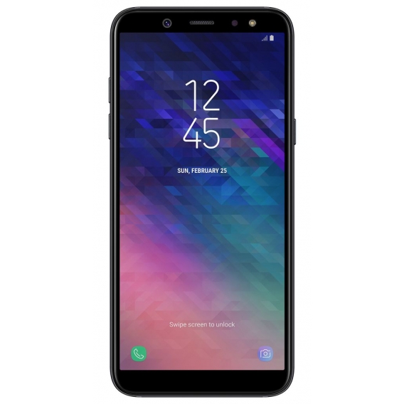 Samsung Galaxy A6 14,25 cm (5,6 Zoll) Display, Dual-SIM, 32GB, Farbe: Schwarz