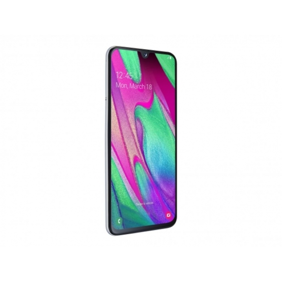 Samsung Smartphone Galaxy A40 15cm (5,9 Zoll), 4GB RAM, 64GB Speicher, Farbe: Weiß