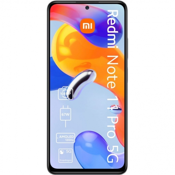 Xiaomi Redmi Note 11 Pro 5G Handy 6GB 64GB 108Mpx 6,67" 120Hz NFC Dual SIM Smartphone Polar White