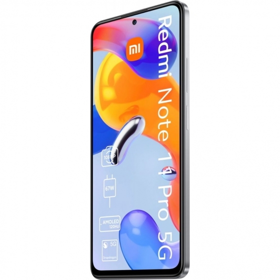 Xiaomi Redmi Note 11 Pro 5G Handy 6GB 64GB 108Mpx 6,67" 120Hz NFC Dual SIM Smartphone Polar White