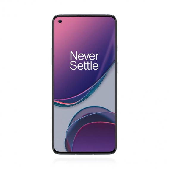 OnePlus 8T - 16,6 cm (6.55 Zoll) - 8 GB - 128 GB - 48 MP - Oxygen OS - Silber