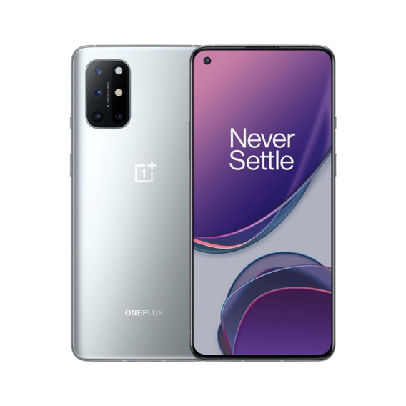 OnePlus 8T - 16,6 cm (6.55 Zoll) - 8 GB - 128 GB - 48 MP - Oxygen OS - Silber