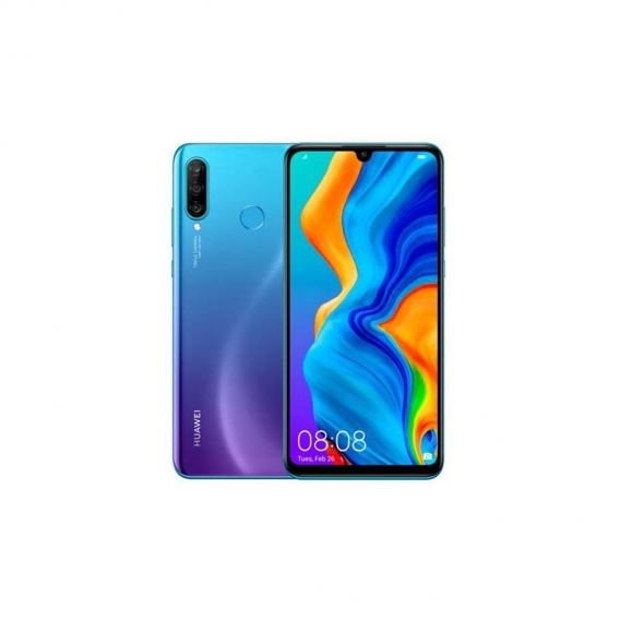 Huawei P30 lite, 15,6 cm (6.15 Zoll), 6 GB, 256 GB, 48 MP, Android 9.0, Blau, Violett