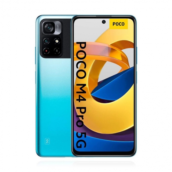 Xiaomi POCO M4 PRO 5G Handy - Smartphone 6GB 128GB 6,6" 50Mpx Dual SIM Cool Blue