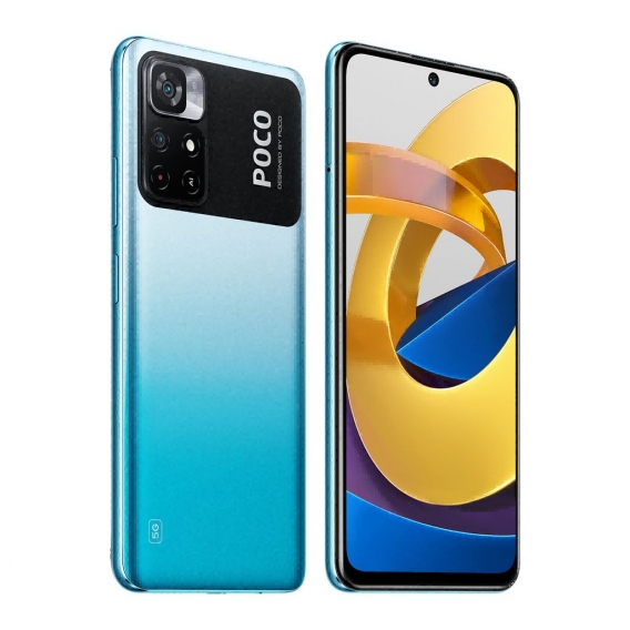 Xiaomi POCO M4 PRO 5G Handy - Smartphone 6GB 128GB 6,6" 50Mpx Dual SIM Cool Blue