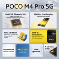 Xiaomi POCO M4 PRO 5G Handy - Smartphone 6GB 128GB 6,6" 50Mpx Dual SIM Cool Blue