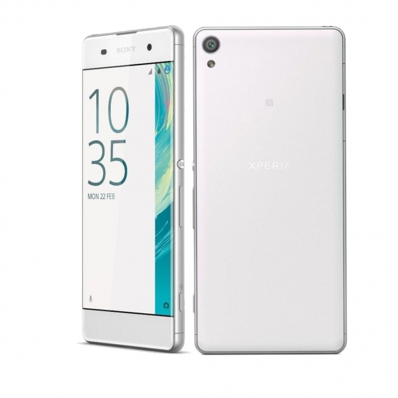 Sony Xperia XA Smartphone 5 Zoll (12,7 cm) 16GB schwarz / weiß, Farbe: weiß