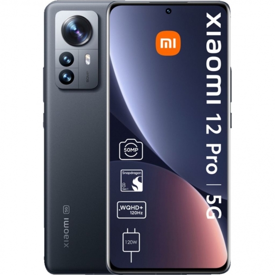 Xiaomi 12 Pro 5G 12+256GB Smartphone (17,09 cm/6,73 Zoll, 256 GB Speicherplatz, 50 MP Kamera)