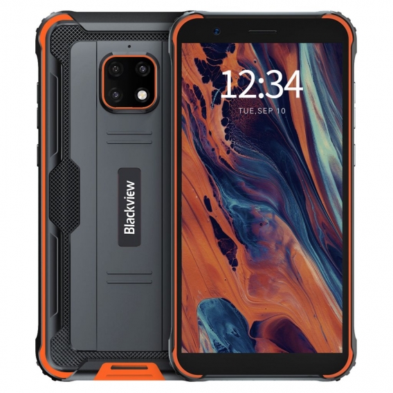 Blackview BV4900S Outdoor Smartphone Ohne Vertrag Android 11 Handy e, 5,7 Zoll HD+ Display 2GB RAM+32GB ROM/128GB 5580mAh 5MP+8M