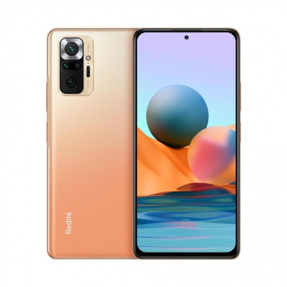 Xiaomi Redmi Note 10 pro 6GB 128GB Handy 6,67" 5020mAh Smartphone,Farbe: blau