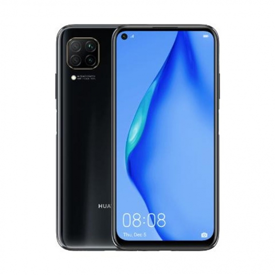 Huawei P40 lite Dual-SIM 128GB, Midnight Black, EU-Ware