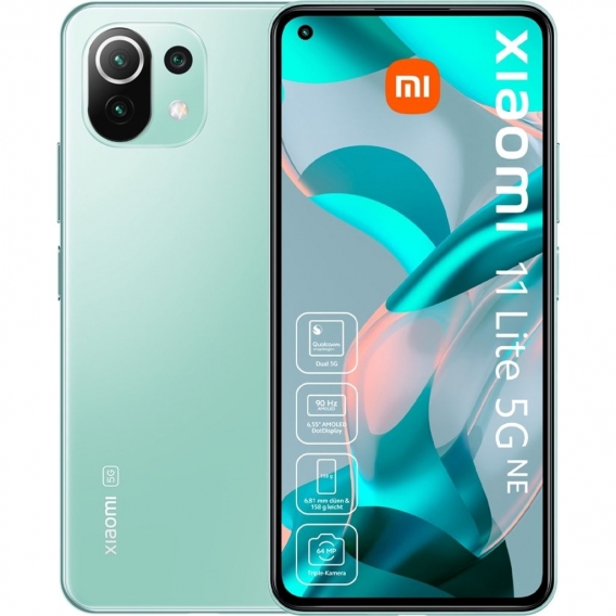 Xiaomi Mi 11 Lite 5G NE 128 GB / 8 GB - Smartphone - mint green