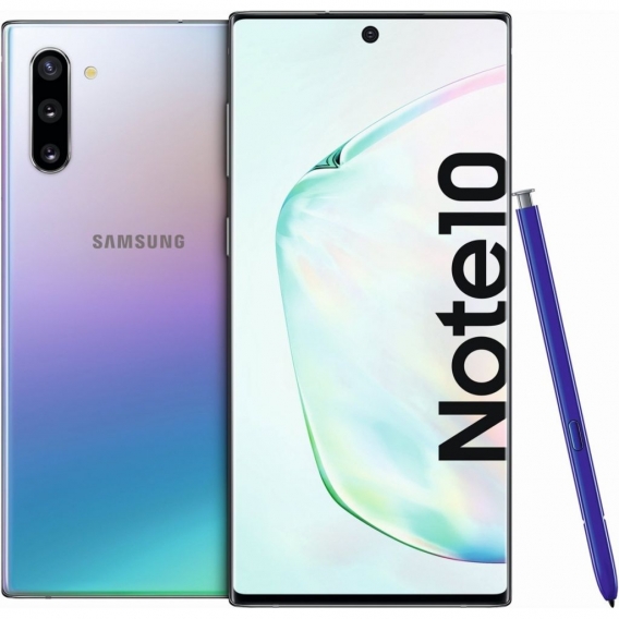 Samsung Smartphone Galaxy Note 10, N970, 256GB Speicher, Farbe: Silber