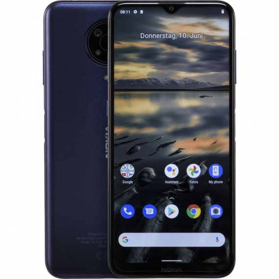 Nokia G20 LTE 4GB RAM 64GB dual sim blau EU