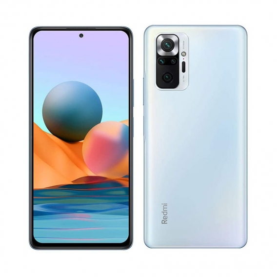 Xiaomi Redmi Note 10 Pro 8GB 128GB, Smartphone, 16,9 cm (6.67 Zoll) Handy, 108 MP, Farbe:Glacier Blue