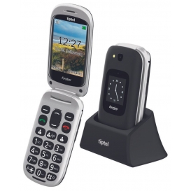 More about Tiptel Ergophone 6420 black Klapphandy 2,8 Zoll Großtastentelefon Seniorenhandy