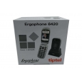 Tiptel Ergophone 6420 black Klapphandy 2,8 Zoll Großtastentelefon Seniorenhandy