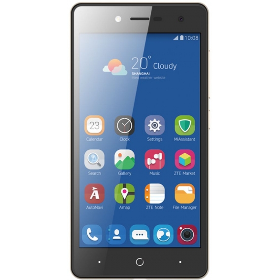 ZTE Blade L7 Smartphone (12,7 cm (5 Zoll) Display, 8 GB Speicher, Dual-SIM, Android 6.0) Schwarz