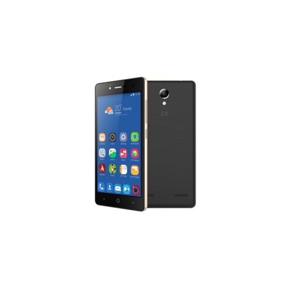 ZTE Blade L7 Smartphone (12,7 cm (5 Zoll) Display, 8 GB Speicher, Dual-SIM, Android 6.0) Schwarz