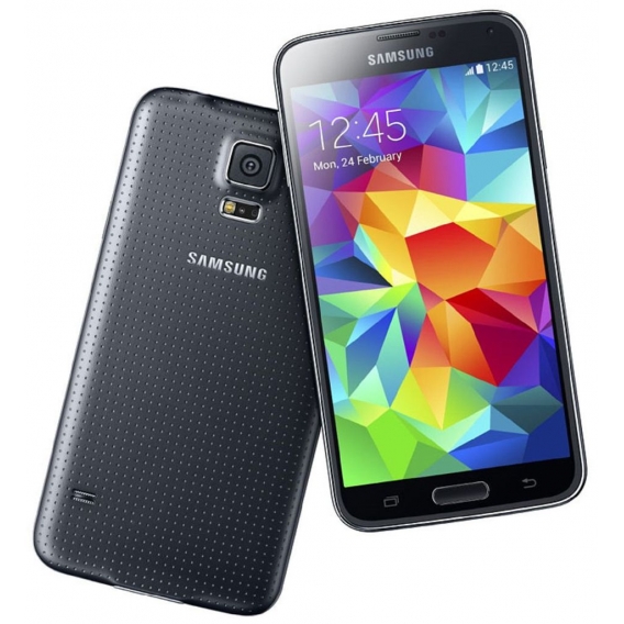 Samsung Galaxy S5 charcoal black 16GB Smartphone (Original deutsch, ohne SIM-Lock, ohne Branding)