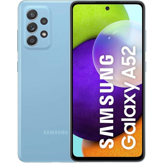 SAMSUNG Galaxy A52 128GB, Handy Awesome Blue